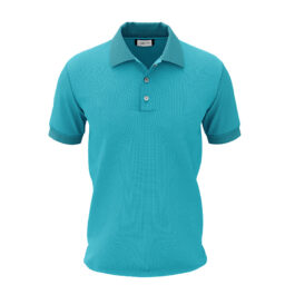 Classic Solid Blue Polo Shirt